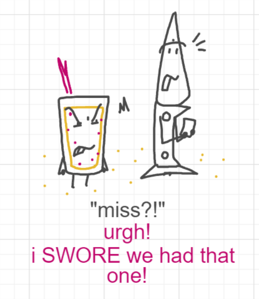 A panel from Ready Oar Knot, episode three of the Board Boards object show by Furretwalk/WalkingFurret.